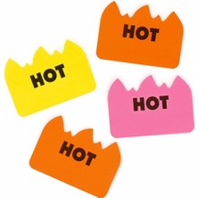 Penco Hot Flame Sticky Note Post It Pembe