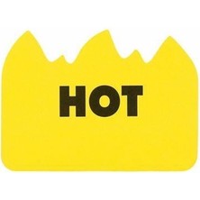 Penco Hot Flame Sticky Note Post It Sarı