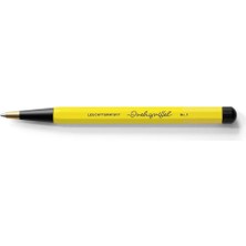 Leuchtturm 1917 x  Bauhaus Edition Drehgriffel Yellow / Black Ballpoint Pen Tükenmez Kalem 366204