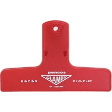 Penco Clampy Plastic Klips Kırmızı