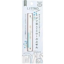 Kanmido Sticky Notes Retro Garden Blue Star