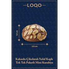 Loqo Kakaolu Yulaf  Kaplı Mini Kurabiye 1 kg (Tek Tek Paketli)