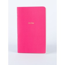 Mundo Shop Notes Defter-Pembe