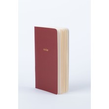 Mundo Shop Notes Defter- New Year Red