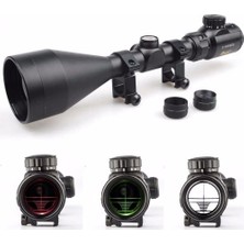 ALFA AKSESUAR 03 3-9X56EG  Dürbünü Çift Işık Kırmızı,yeşil Kaynaklı Zoomlu
