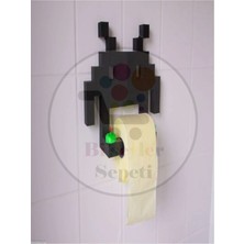 Bi'şeyler Sepeti Invader Tuvalet Kağıdı Tutacağı