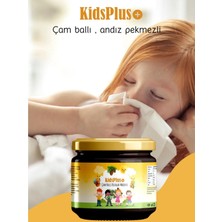 Kids Plus Kozalak Macunu , Çam Ballı , Andız Pekmezli , 350 Gram