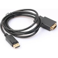 Maxgo 3001 Displayport to Vga Çevirici Adaptör Kablo display port dp 1.8 Metre