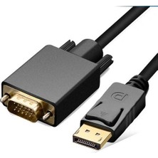 Maxgo 3001 Displayport to Vga Çevirici Adaptör Kablo display port dp 1.8 Metre