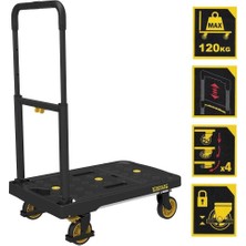 Stanley Fatmax FX712 Profesyonel Katlanabilir Paket Taşıma Arabası 120 Kg.