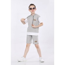 Mornio Erkek Çocuk T-Shirt ve Şort 2 Li Takım VF24KMR5103738