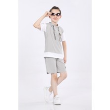 Mornio Erkek Çocuk T-Shirt ve Şort 2 Li Takım VF24KMR5103738