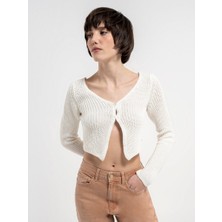 Loft Crop Kadın Hırka