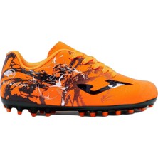 Joma Super Copa Jr 2408 Naranja Artıfıcıal Grass Çocuk Turuncu Krampon (Çim Zemin) SCJS2408AG