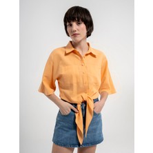 Loft Regular Fit Kadın Gömlek K.kol