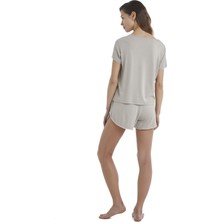Blackspade Kadın Bej T-Shirt 51378