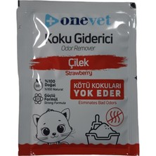 Onevet Kedi Kum Kokusu Giderici Çilek Kokulu 25 gr