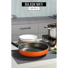 Orvila Silikon Bulaşık Kurutma Matı Maxi Boy 44X33CM