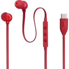 Jbl Tune 310C, Usb-C Kulakiçi Kulaklık, kırmızı