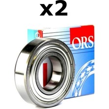 ORS 2'li 6200 Zz 10X30X9 mm Tek Sıralı, Sabit Bilyalı Rulman