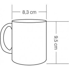 Ron Cup Pantone 717 Bardak