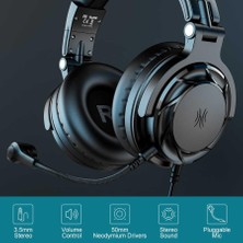 OneOdio Progd Mikrofonlu Gaming Headset Kulaklık