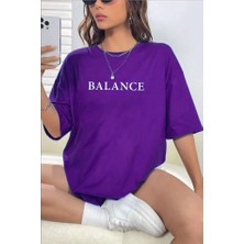 Medinenur  Balance Baskılı T-Shirt