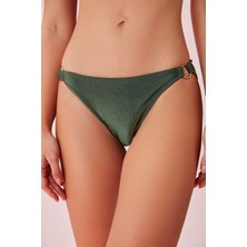 Suwen Detaylı Dokulu Bikini Alt