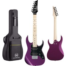 Maxword DE-150PU-ST Maple Klavye HH Manyetik Elektro Gitar Seti