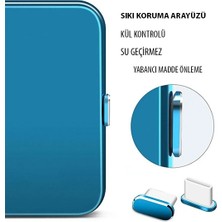 Esf Apple iPhone 15 Type-C Anti Toz Şarj Tıpası - Şarj Girişi Anti Toz Önleyici