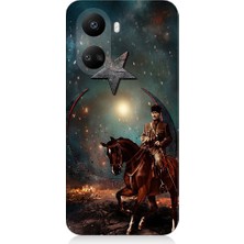 Teknomeg Huawei Nova  10 Se Uyumlu Mustafa Kemal Atatürk ve Mücadele Yılları Desenli Silikon Kılıf