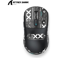 Attack Shark X3 Superlıght Kablosuz Oyuncu Mouse PAW3395 (Grıp Tape Hediyeli)