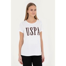 U.S. Polo Assn. Kadın Beyaz T-Shirt 50285843-VR013