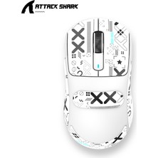 Attack Shark X3 Superlıght Kablosuz Oyuncu Mouse PAW3395 (Grıp Tape Hediyeli)