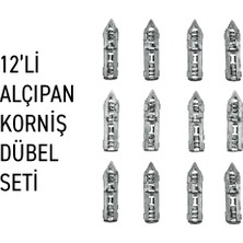 GET 12'li Alçıpan Jilet Dübel/ Korniş Dübeli