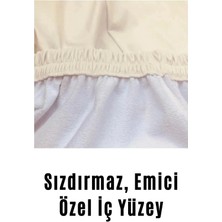 Pamuk Yeni Nesil Yıkanabilir Sıvı Su Geçirmez Paçalı Lastikli Emici Mesane Külodu-Bezi