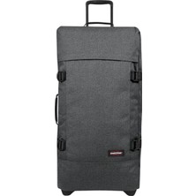 Eastpak Tranverzw L Black Denim Tekerlekli Valiz