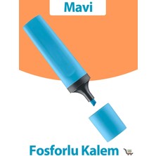 Motivasyon Mavi Fosforlu Kalem