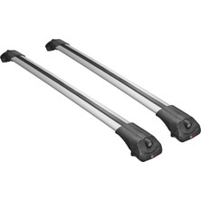 AccessoryPart Fiat Panda Cross 2014 ve Sonrası ile Uyumlu Ace-1 Ara Atkı Tavan Barı Gri