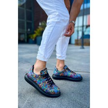 Chekich CH254 Cst Pittura Erkek Ayakkabı 538 Crazy Splush Sıyah