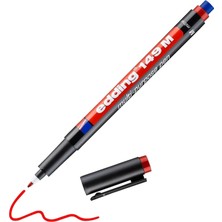 Eddıng Asetat Kalemi Silgili (M) Kırmızı ( E-149M ) ( 2 Adet )