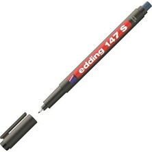 Eddıng Asetat Kalemi Silgili (S) Siyah  ( E-147S ) ( 2 Adet )