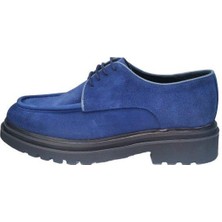 King Shoes Mavi Süet Erkek Ayakkabısı