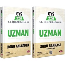 Data Yayınları 2024 GYS İçişleri Bakanlığı Uzman Konu Anlatımlı - Soru Bankası 2 Kitap