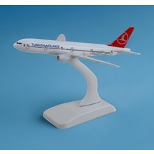 Elifeshop Boeing 777-300 Thy 1:400 Ölçekli Metal Model Maket Uçak Masaüstü Sergi Uçak Maketi Koleksiyon Modeli