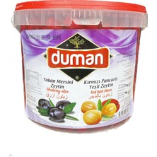 Duman Gurme Kahvaltılık Yaban Mersinli Kalamata Zeytin 140 -160 Klb 5 kg