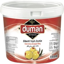 Duman Gurme  Kahvaltılık Biberli Yeşil Zeytin 5 kg