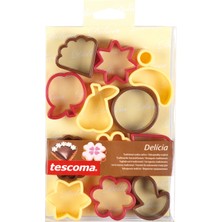 Tescoma Delicia 630900 13 Parça Kurabiye Kalıbı Renkli - 4,5 cm