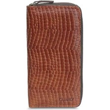 Guard Texas Baskılı Taba Fermuarlı Portföy Cüzdan - GRD2403XW22163