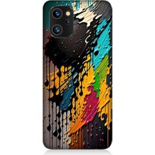 Teknomeg Reeder S19 Max Pro Uyumlu Tuvaldeki Pastel Boyalar Desenli Silikon Kılıf